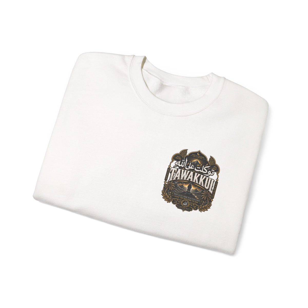 Bearded Camper Crewneck Sweatshirt - Adventure "WAKKOH" Chest Logo