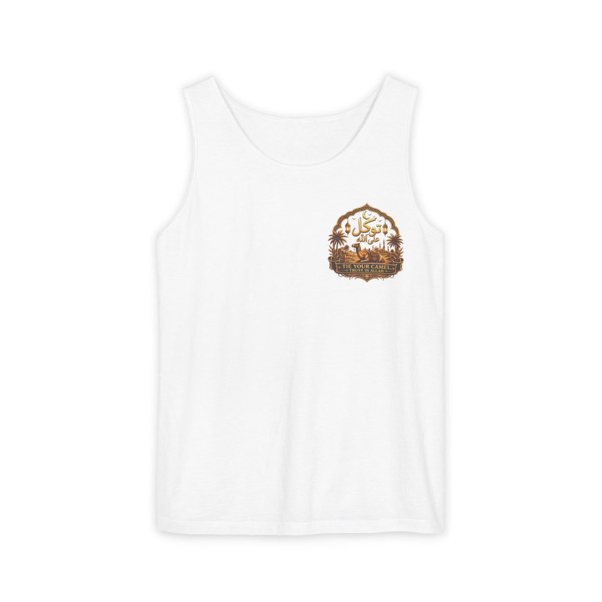Trail Vibes Tank Top — “Grateful, Always” Rustic Outdoor Graphic Tank