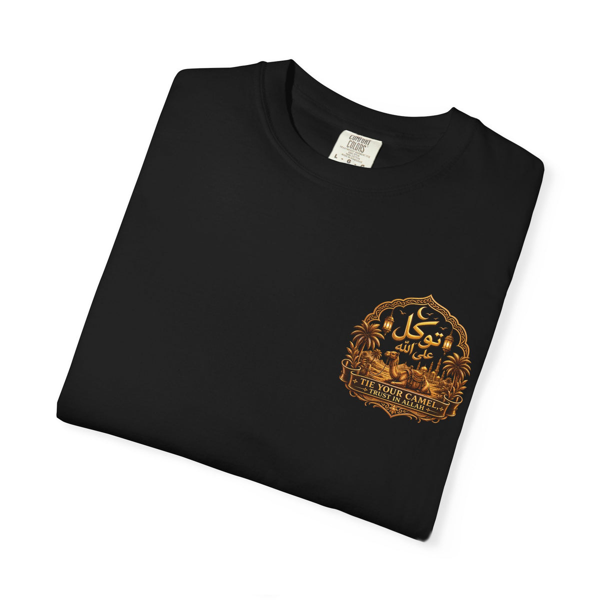 Tawakkul Crest Garment-Dyed T-Shirt