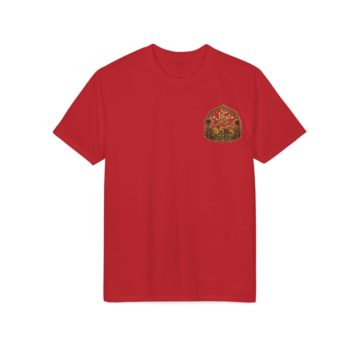 T-Shirt — Tawakkul Script Black Tee