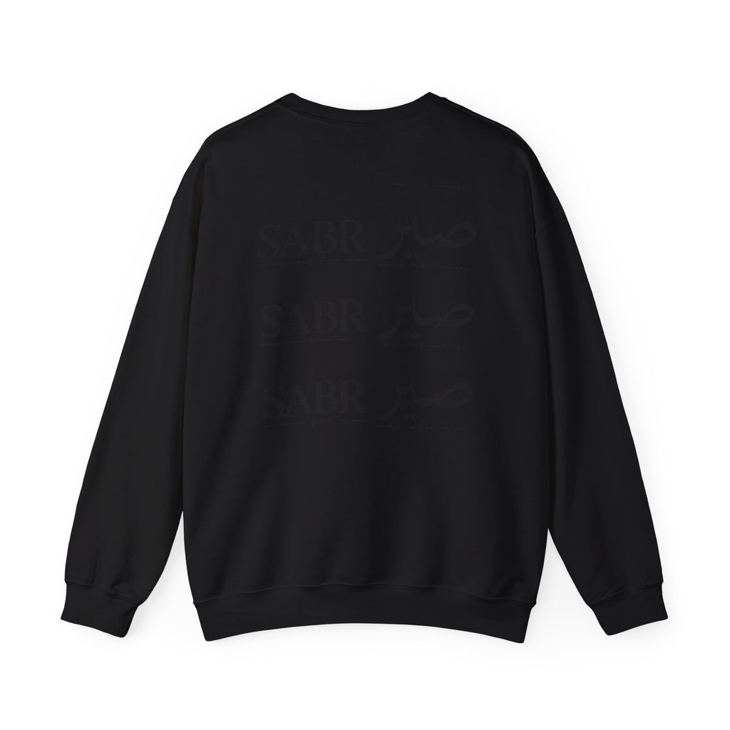 Bear Paw Crewneck Sweatshirt — Vintage 'Awakening' Forest Graphic