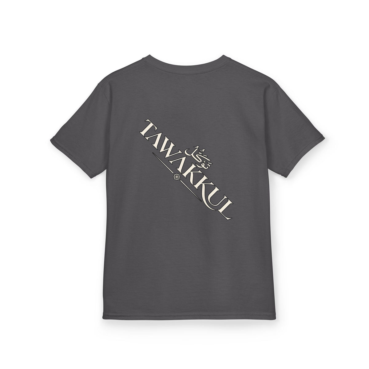 Kids T‑Shirt — 'Tavíkul' Back Logo with Mountain Patch | Outdoor Adventure Tee