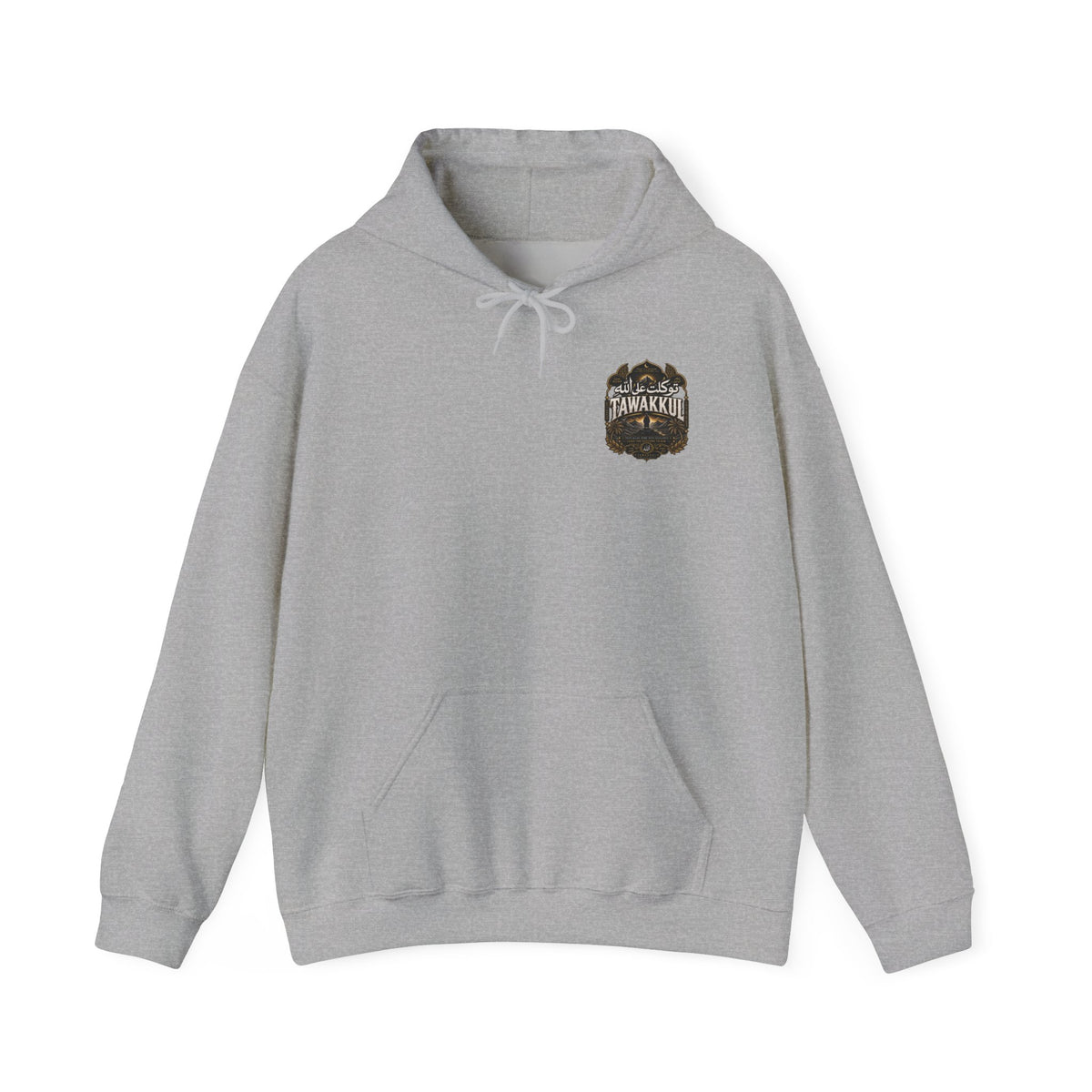 Desert Camel Hoodie – Arabic Calligraphy 'الجمل' Vintage Oasis Sweatshirt