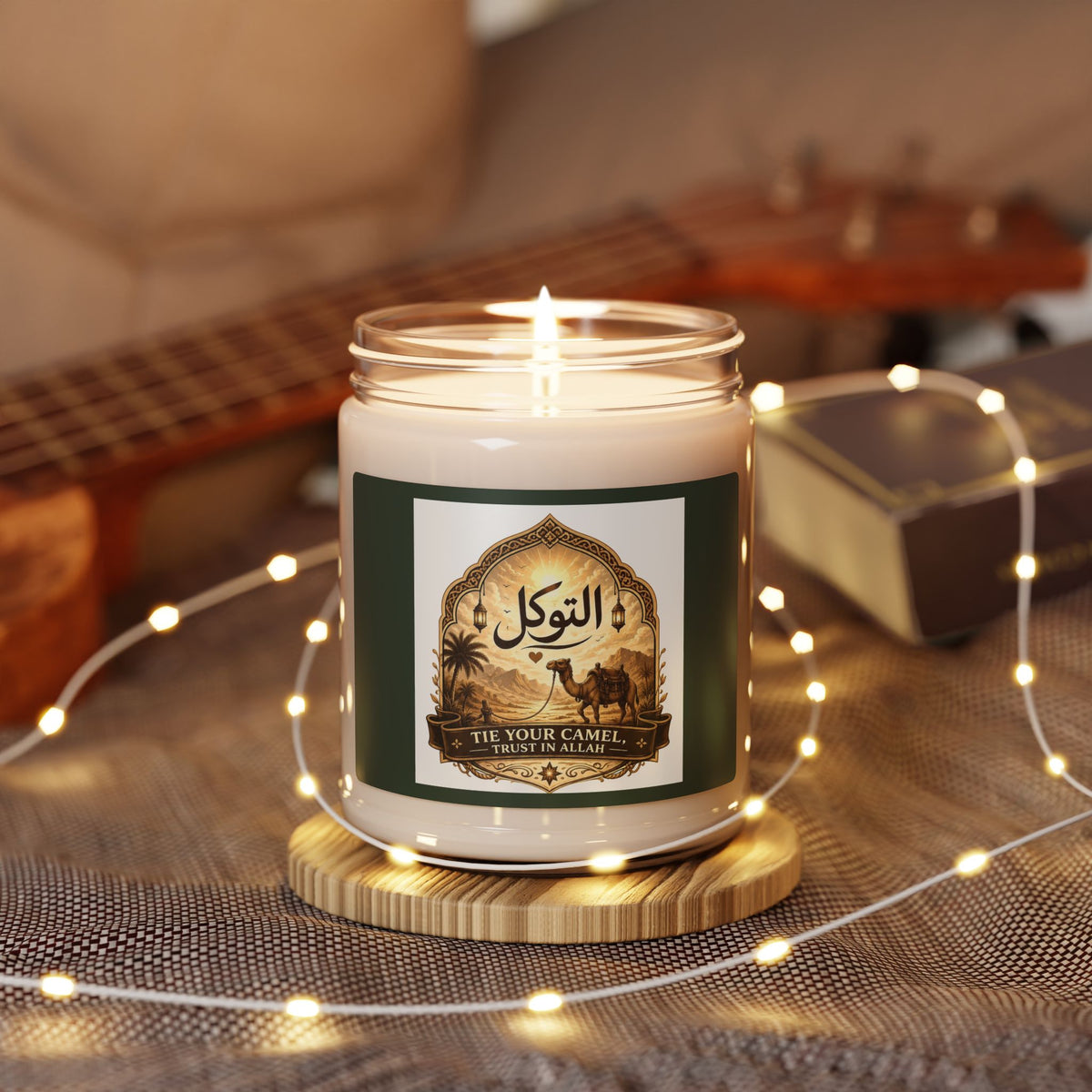 9oz Scented Soy Candle — Arabic Oud Fragrance Jar