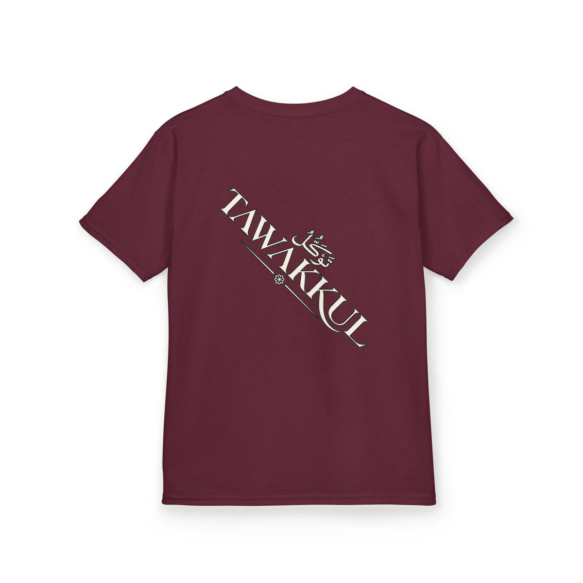 Kids T‑Shirt — 'Tavíkul' Back Logo with Mountain Patch | Outdoor Adventure Tee