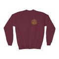 Youth Crewneck Sweatshirt — Arabic Camel 'Fadl' Graphic