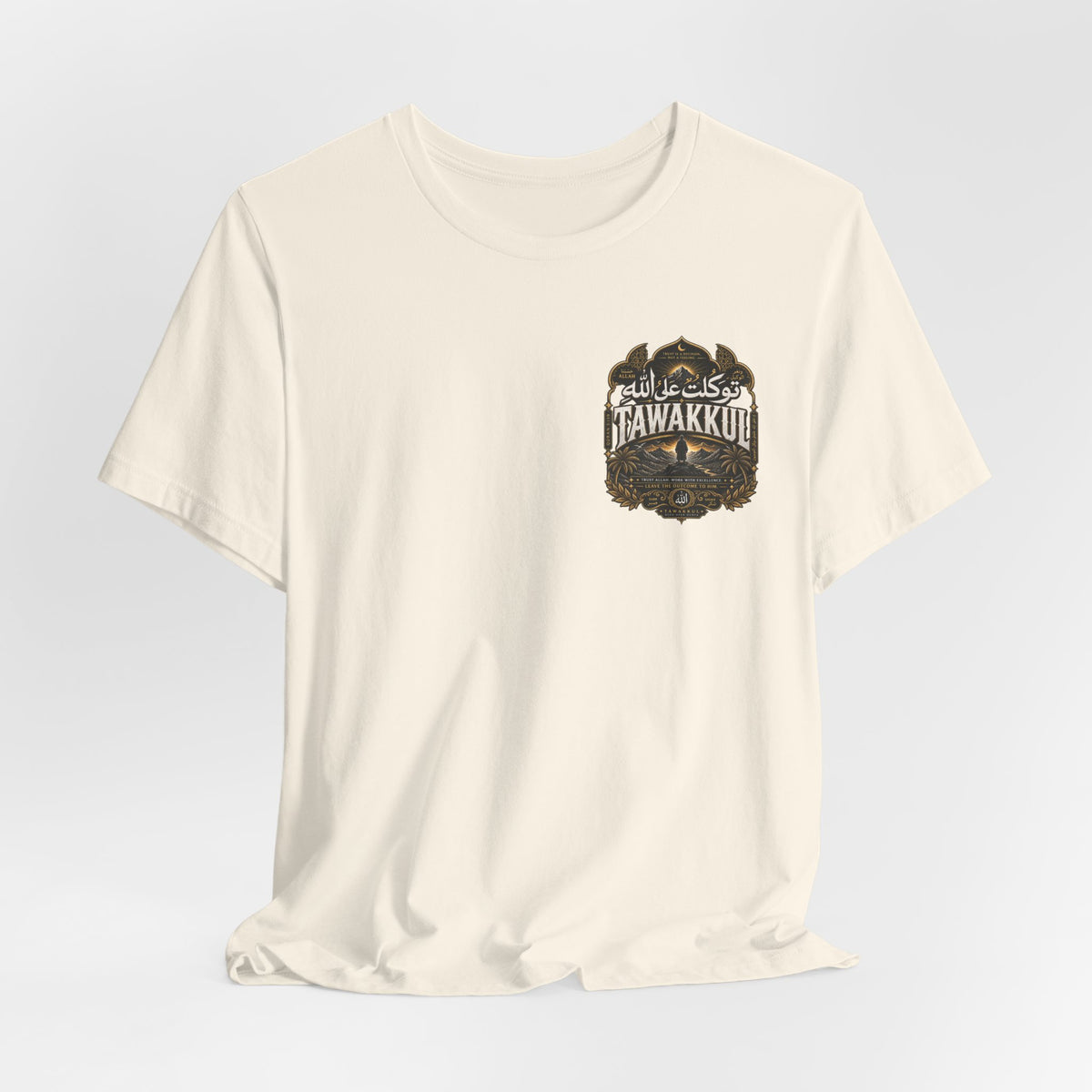Kawakkuk Crest Graphic Tee — Vintage Wildlife Badge T‑Shirt