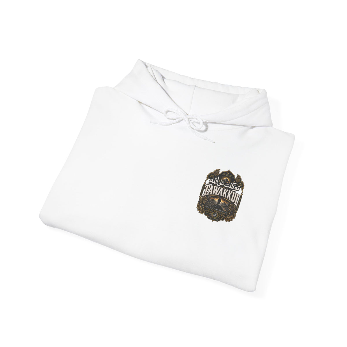Desert Camel Hoodie – Arabic Calligraphy 'الجمل' Vintage Oasis Sweatshirt