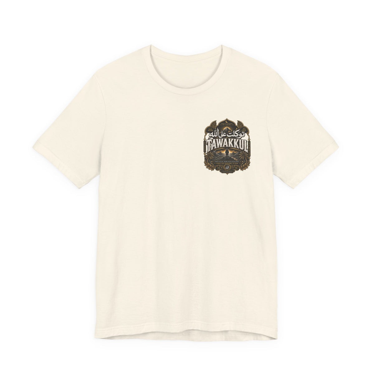Kawakkuk Crest Graphic Tee — Vintage Wildlife Badge T‑Shirt