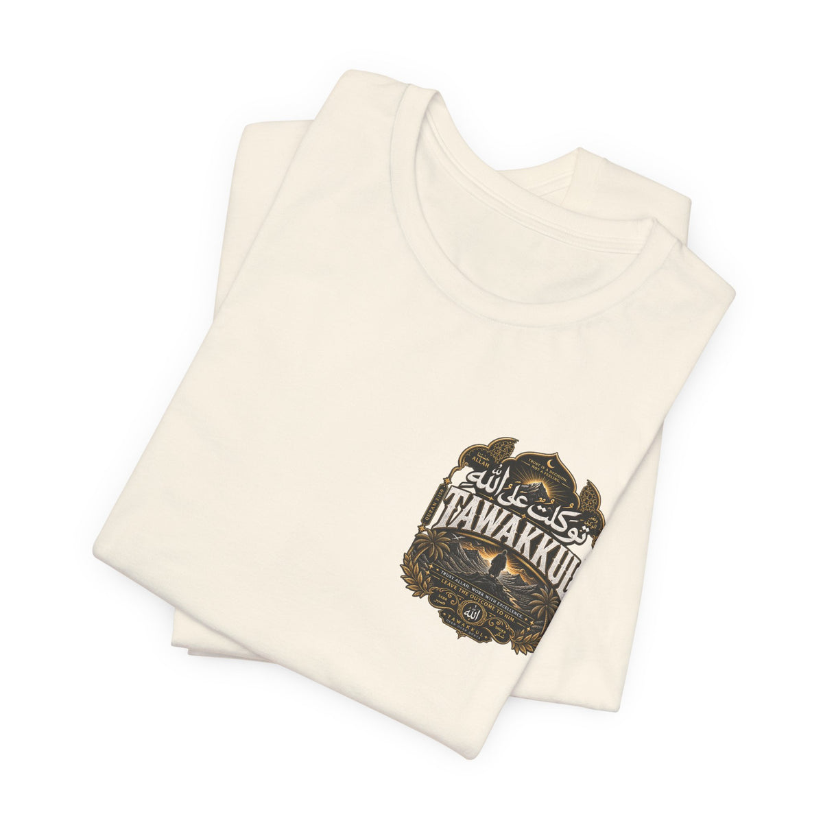 Kawakkuk Crest Graphic Tee — Vintage Wildlife Badge T‑Shirt