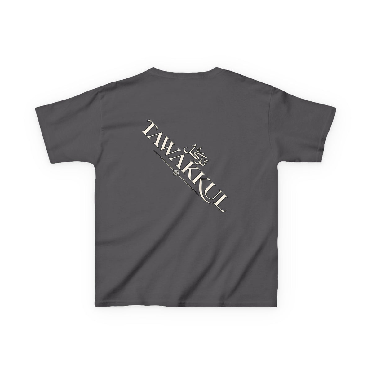 Kids T‑Shirt — 'Tavíkul' Back Logo with Mountain Patch | Outdoor Adventure Tee