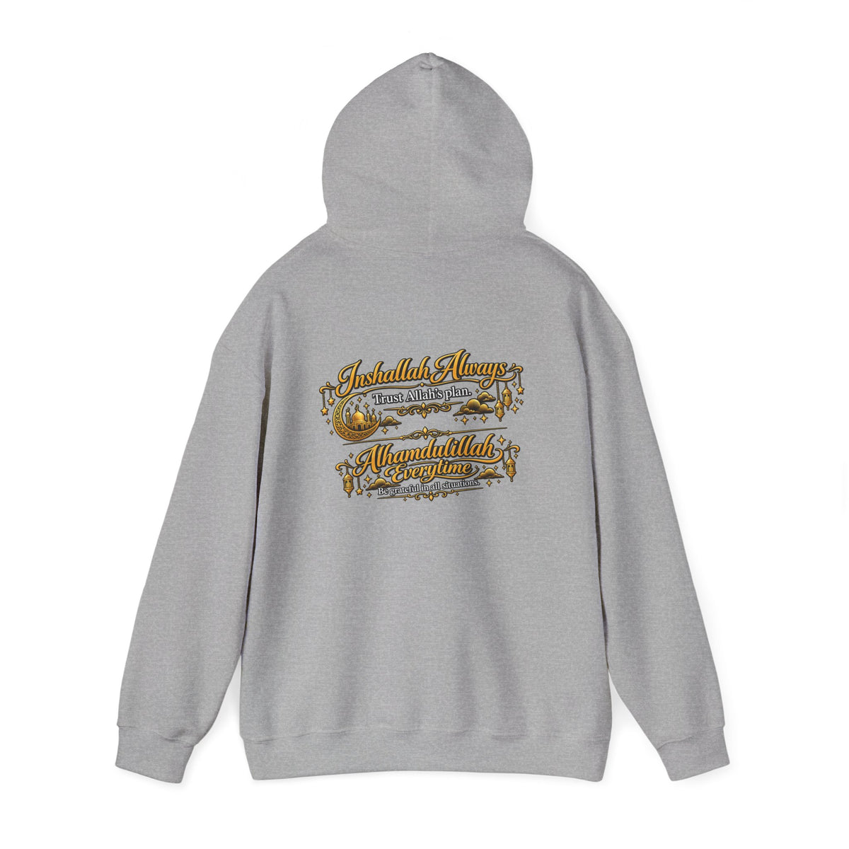 Forest Cabin Hoodie – Cozy Wilderness Landscape Hooded Sweatshirt