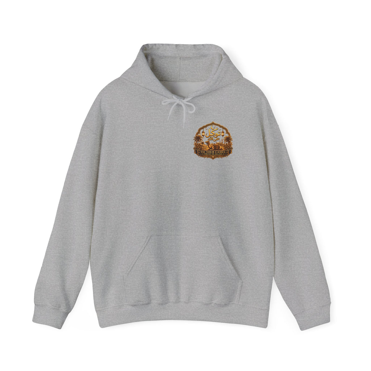 Forest Cabin Hoodie – Cozy Wilderness Landscape Hooded Sweatshirt