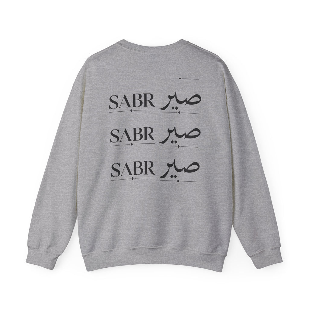 Bear Paw Crewneck Sweatshirt — Vintage 'Awakening' Forest Graphic