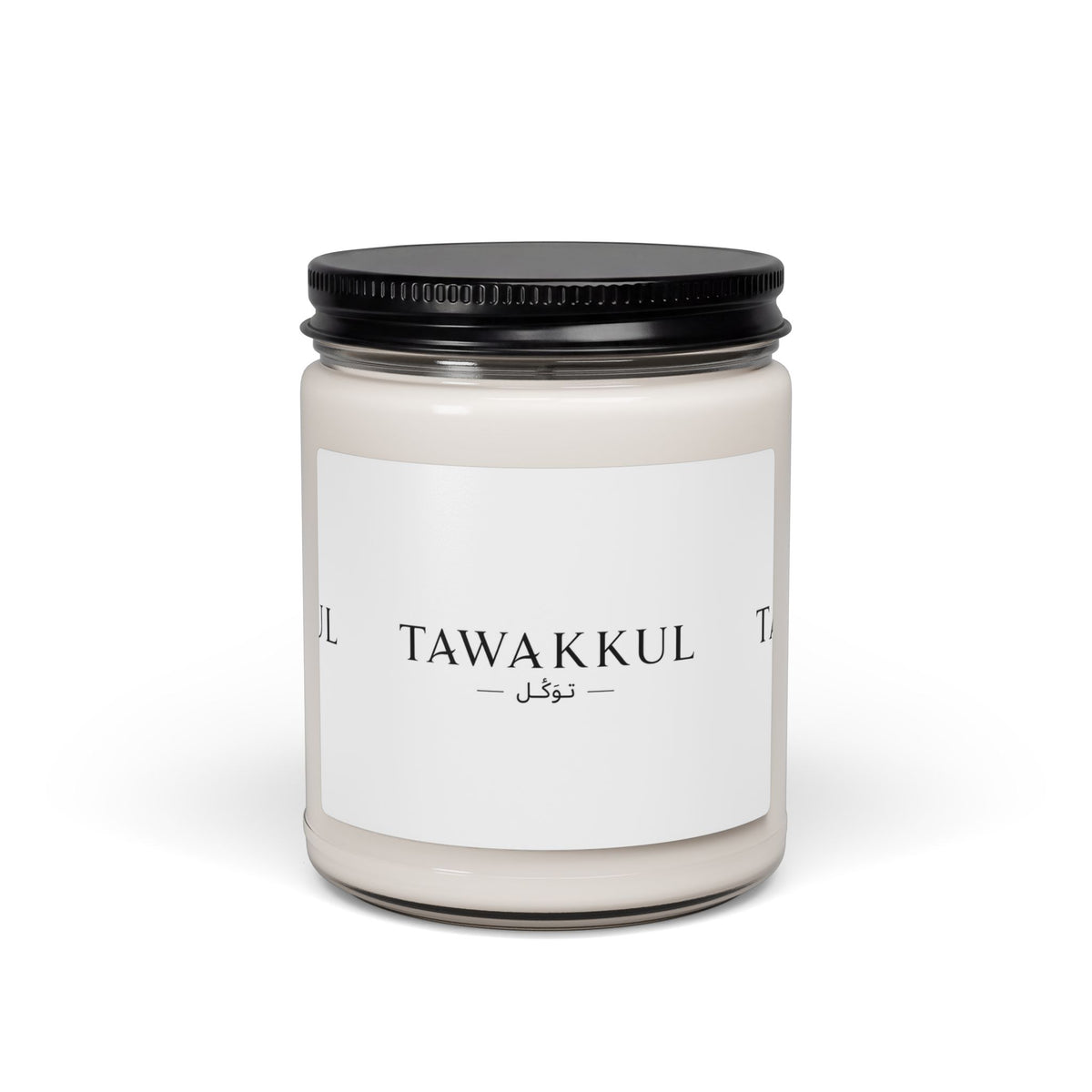 Tawakkul Scented Soy Candle — 9oz Relaxing Aromatherapy Jar