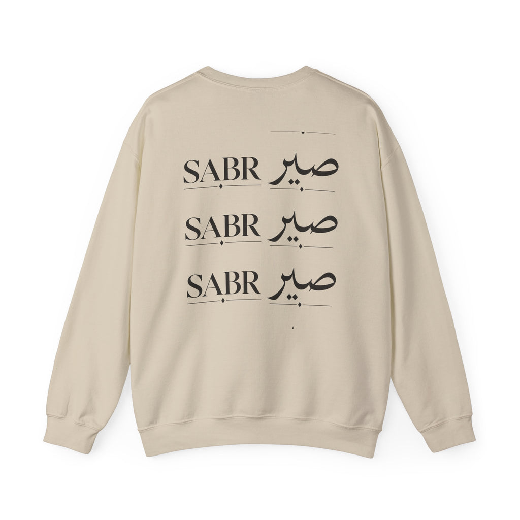 Bear Paw Crewneck Sweatshirt — Vintage 'Awakening' Forest Graphic