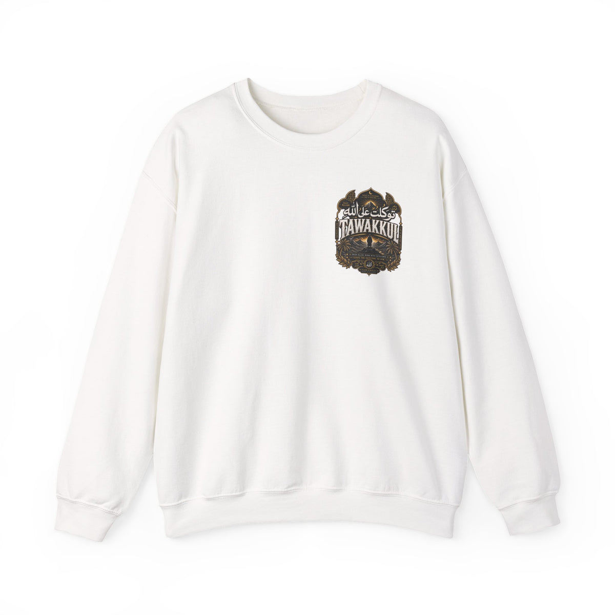 Bearded Camper Crewneck Sweatshirt - Adventure "WAKKOH" Chest Logo