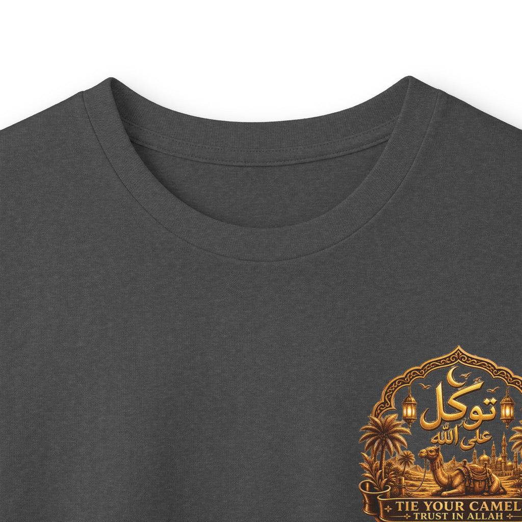 Long Sleeve Tee — 'Qader' Desert Rider Graphic Shirt
