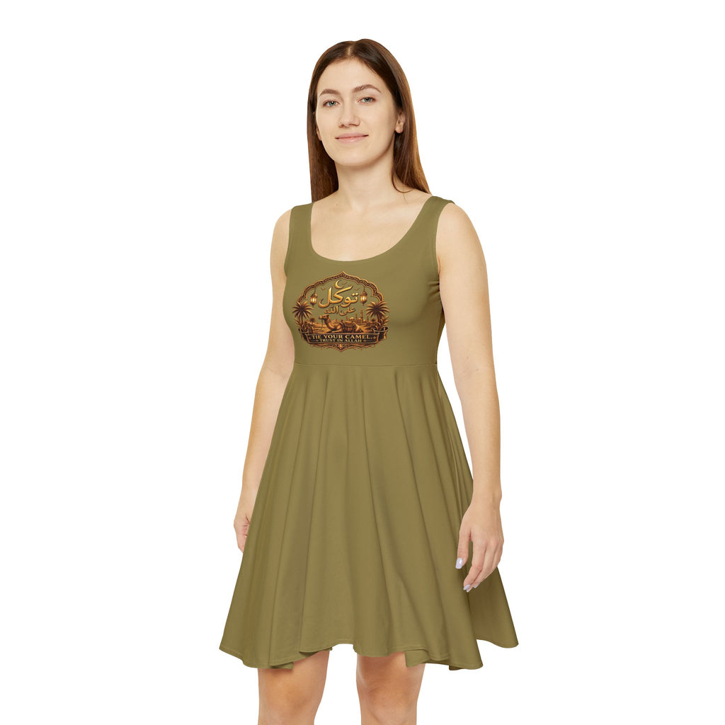 Tawakkul Skater Dress — Faith-Inspired Women's AOP Dress