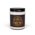 Scented Soy Candle 9oz — Cozy Warm Amber & Vanilla Jar Candle