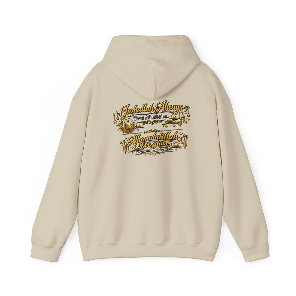 Forest Cabin Hoodie – Cozy Wilderness Landscape Hooded Sweatshirt