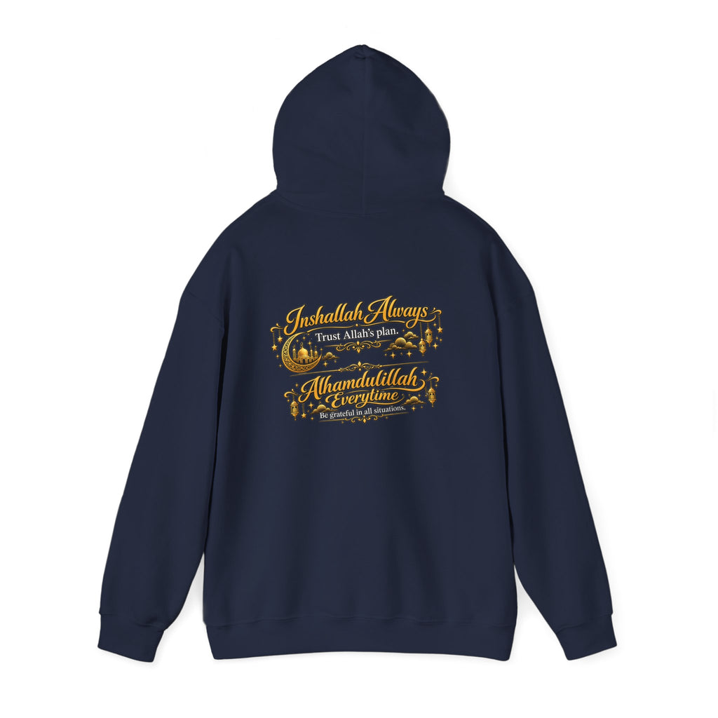 Forest Cabin Hoodie – Cozy Wilderness Landscape Hooded Sweatshirt