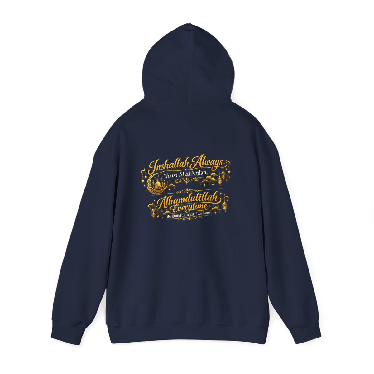 Forest Cabin Hoodie – Cozy Wilderness Landscape Hooded Sweatshirt