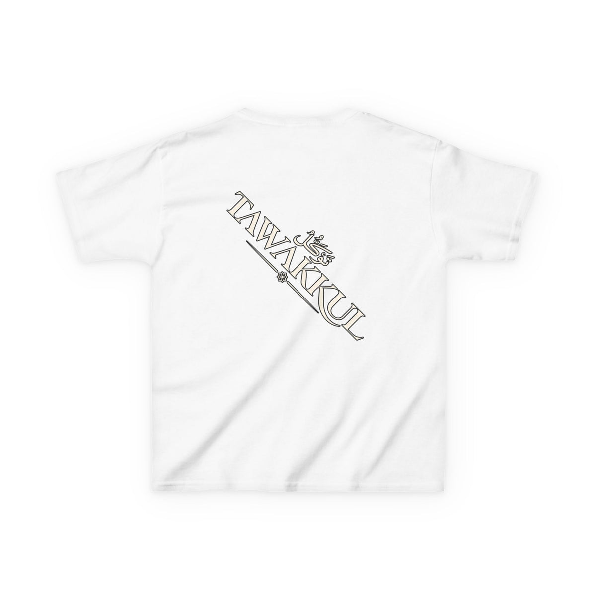 Kids T‑Shirt — 'Tavíkul' Back Logo with Mountain Patch | Outdoor Adventure Tee