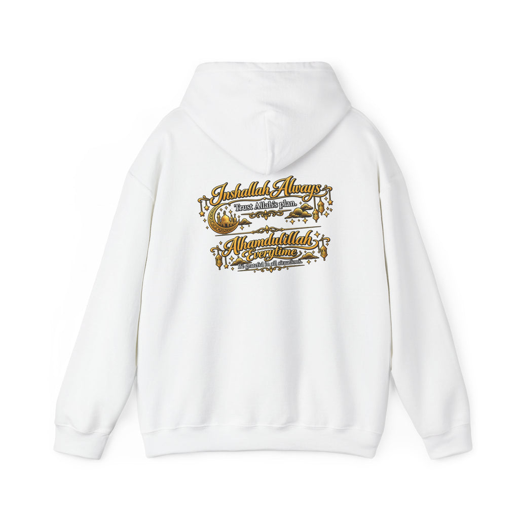 Forest Cabin Hoodie – Cozy Wilderness Landscape Hooded Sweatshirt