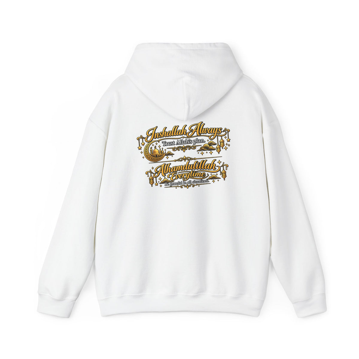 Forest Cabin Hoodie – Cozy Wilderness Landscape Hooded Sweatshirt
