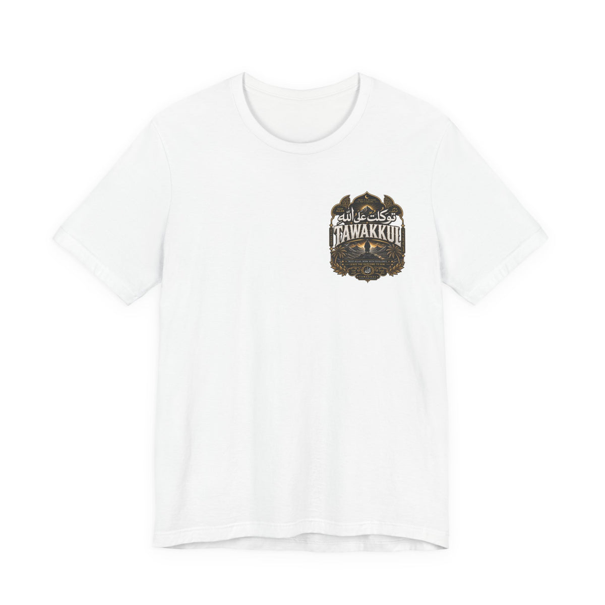Kawakkuk Crest Graphic Tee — Vintage Wildlife Badge T‑Shirt