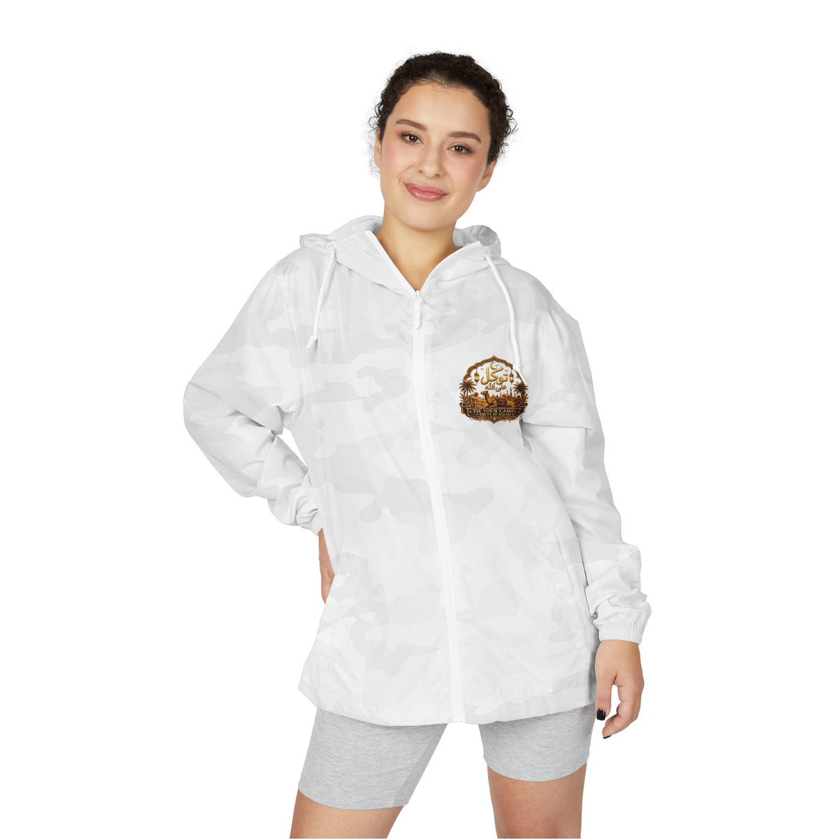 Tawakkul Lightweight Hooded Windbreaker