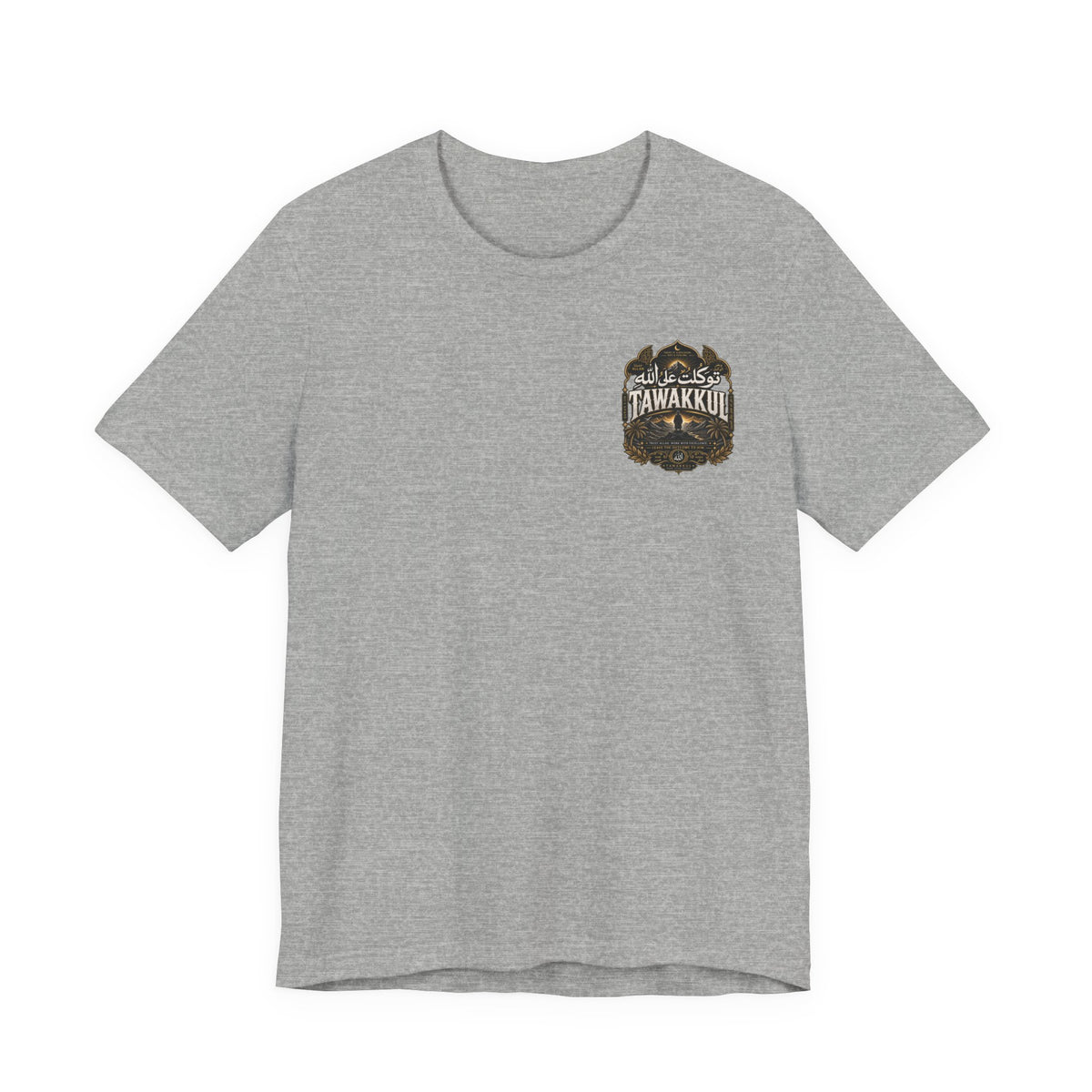 Adventure Patch Pocket Tee — Retro Mountain Badge Graphic