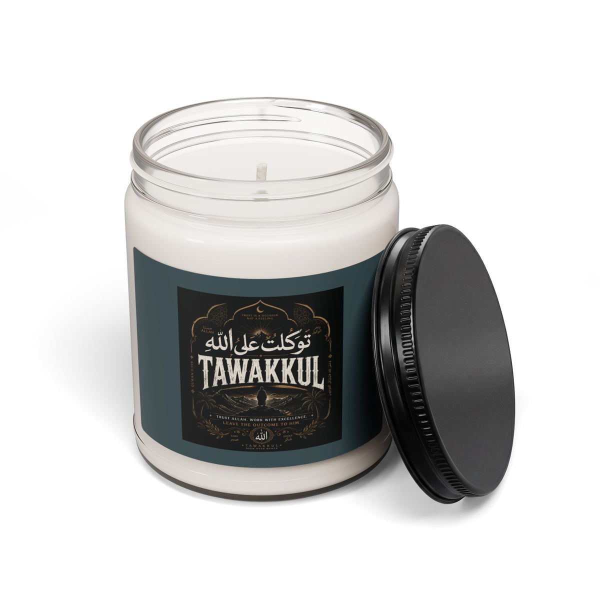 9oz Scented Soy Candle — Clean White Jar Aromatherapy Candle for Relaxation & Gifts
