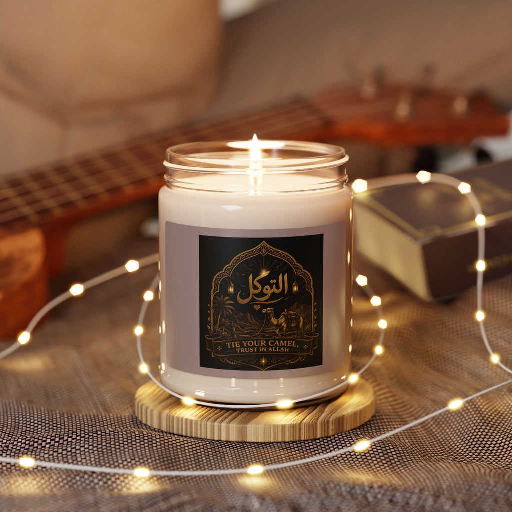 Fresh Linen Soy Candle 9oz — Clean Cotton Scented Jar Candle