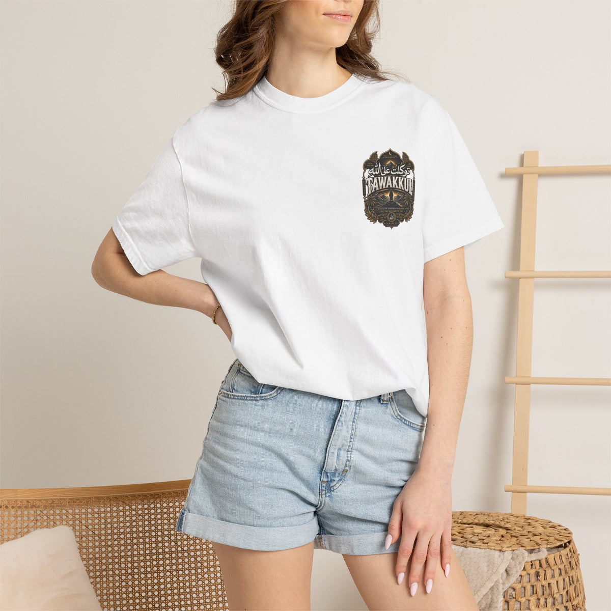 T-Shirt — 'Inshallah Always, Alhamdulillah Everyday' Islamic Faith Graphic Tee