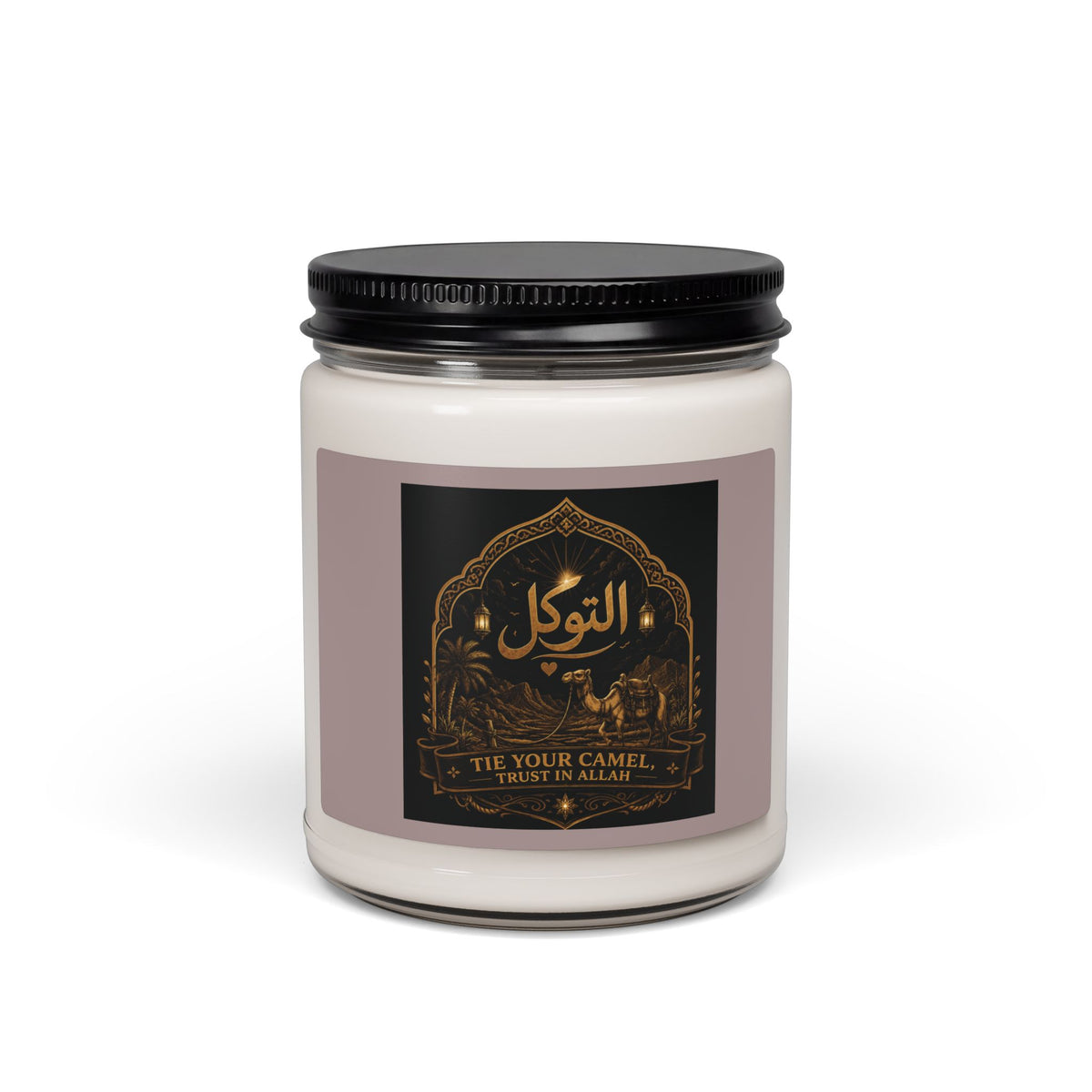 Fresh Linen Soy Candle 9oz — Clean Cotton Scented Jar Candle